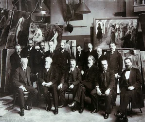 Profesoři Ruské akademie umění, 1913