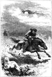 Pronásledování Paula Revereho, zvěda, 1775 c1880