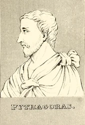 Pythagoras, c 570-c 495 př.nl, 1830.