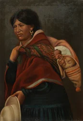 Quechua Mother, cca. 1890-1892.