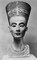 Královna Nefertiti 1410 př.nl-1330 př.nl, c1370 př.nl 1936