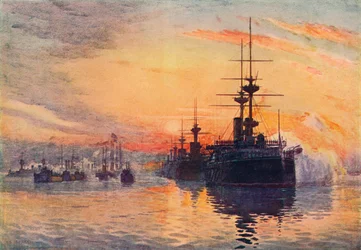 Poslední plavba královny Viktorie, 1. února 1901, 1906