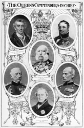 Vrchní velitelé Queen Victorias, 1901