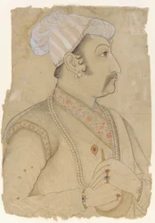 Raja Gaj Singh z Marwaru, 17. století.