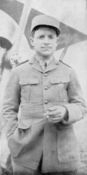 Raoul Lufbery , francouzsko-americký stíhací pilot a letecké eso první světové války, 1914-1918