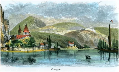 Remagen, Německo, c1875