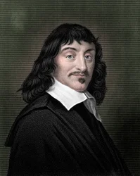 René Descartes, francouzský filozof a matematik, 1835
