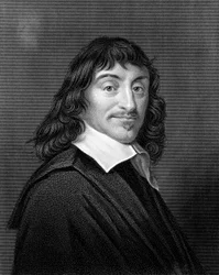 René Descartes, francouzský filozof a matematik, 1835