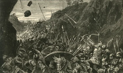 Ústup Athéňanů ze Syrakus, 1890.
