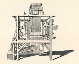 Tkadlec stuh u jeho stavu, 1747, 1904