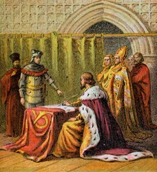 Richard II abdikuje, 1399, c1850