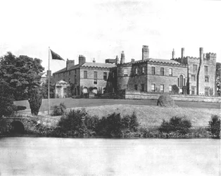 Ripley Castle, Yorkshire, 1894.