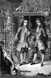 Robert Boyle, anglo-irský chemik a fyzik a Denis Papin, francouzský fyzik, 1870