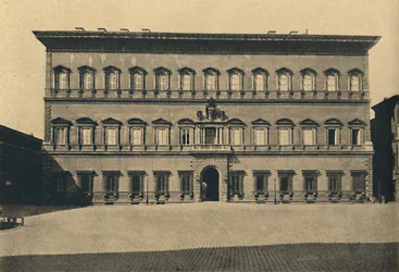 Řím - Palác Farnese, 1910