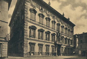 Roma - palác Senátu, 1910