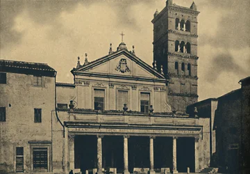 Roma – kostel svaté Cecílie, 1910