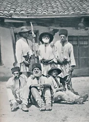 Rumunští rolníci, 1912