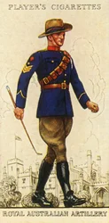 Královské australské dělostřelectvo, 1936.