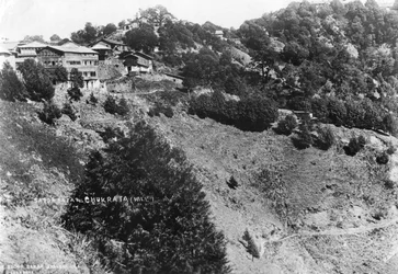 Sadar Bazar a Kalana Hill, Chakrata, 1917