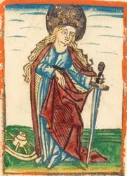 Svatá Kateřina, c. 1480.