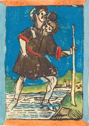 Svatý Kryštof, c. 1480.