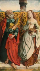 Svatí Petr a Dorota, c1505, 1909
