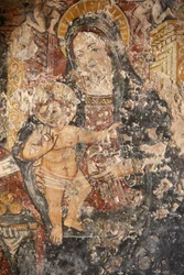 San Pietro byzantský kostel, Otranto, Apulie, Otranto, Itálie