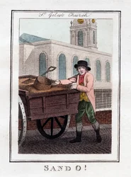 Sand O, St Giless Church, Londýn, 1805