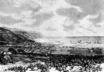 Santa Cruz, Tenerife, Španělsko, 1895