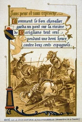 Scéna ze života Bertranda du Guesclin, 19. století