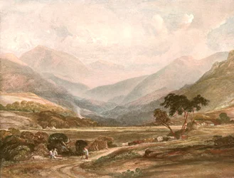 Scéna v Glen Lochy, c1900.
