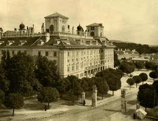 Schloss Esterházy, Eisenstadt, Burgenland, Rakousko, c1935.