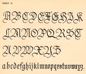 List 15, z portfolia abeced, 1929
