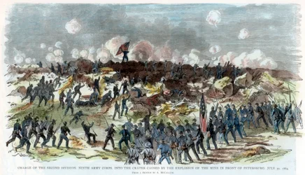 Obléhání Petersburgu, Virginie, Americká občanská válka, 30. července 1864