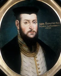 Sigismund II, Augustus, spoluvládce Polska se svým otcem 1530-1548, jediný vládce od roku 1548