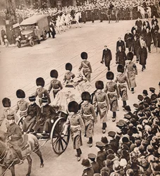 Simple Majesty: Rakev King Georges, na kterou se vztahuje Royal Standard, 1936