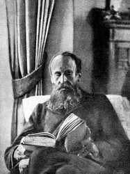 Sir Leslie Stephen 1832-1904, anglický spisovatel, kritik a horolezec, začátek 20.