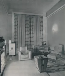 Obývací pokoj, 1933.