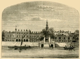 Somerset House and Stairs, 1881.