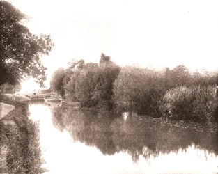 Sonning Lock, Reading, Berkshire, 1894.