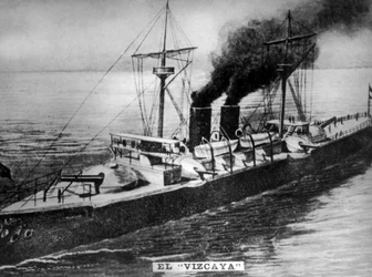 Španělská bitevní loď Viscaya, 1898, 1920