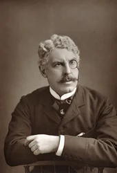 Squire Bancroft 1841-1926, anglický divadelní herec a manažer, c1890