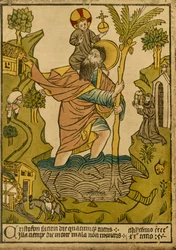 Svatý Kryštof. 1423, 1915.