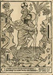 Svatý Kryštof. 1423, 1915.