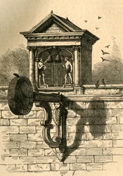 Hodiny St. Dunstans, 1897.