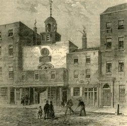 Kostel St. Ethelburgas, c1872.