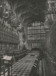Kaple svatého Jiří, Windsor, 1910.