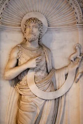St John the Baptist - St - John Lateran Basilica, Řím, Itálie