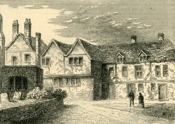 Nemocnice St. Katherines - The Brothers Houses v roce 1781, c1872.