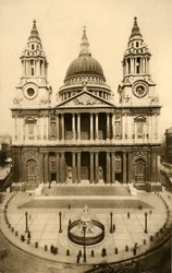 Katedrála St. Pauls, Londýn, c1924.